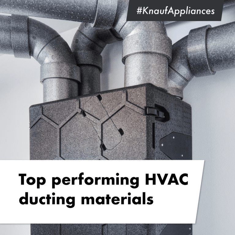 Top performing HVAC ducting materials